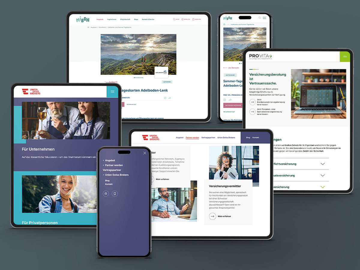 Websites und digitale Lösungen
