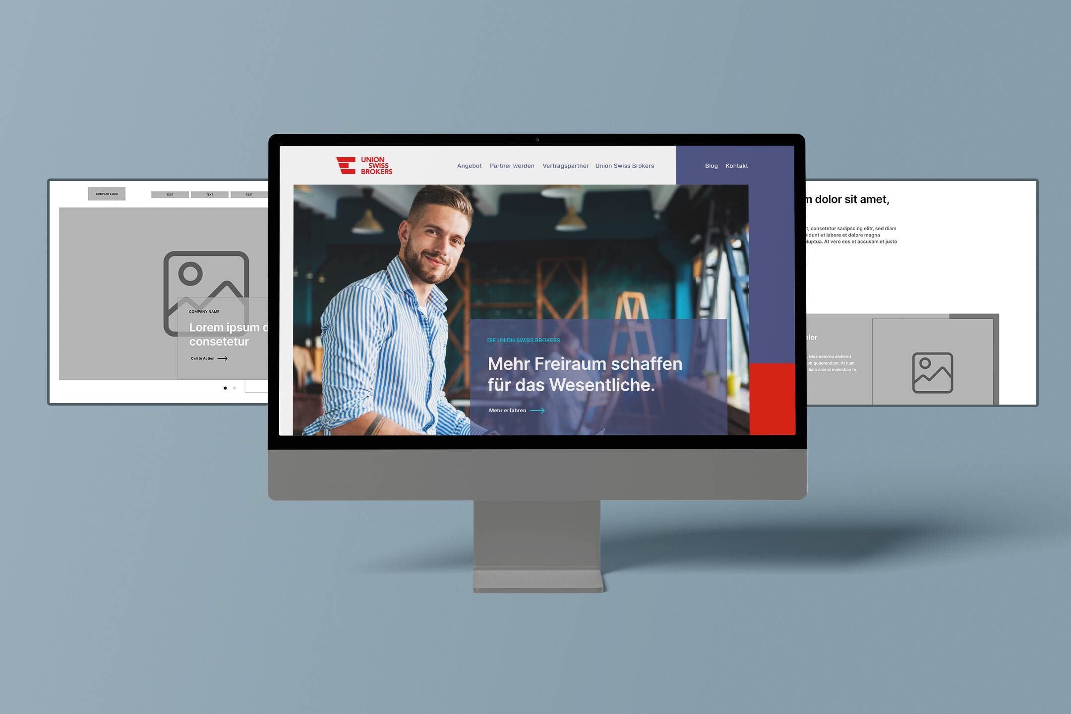 Vertrauen Sie auf unsere Expertise in der Entwicklung einer starken Markenidentität. Erfahren Sie mehr über unser Projekt mit der Union Swiss Brokers Holding AG.