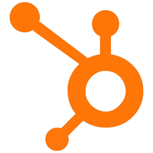 Das HubSpot-Logo als Symbol für digitale Prozesse – von der Planung bis zur Nachbearbeitung von Events.
